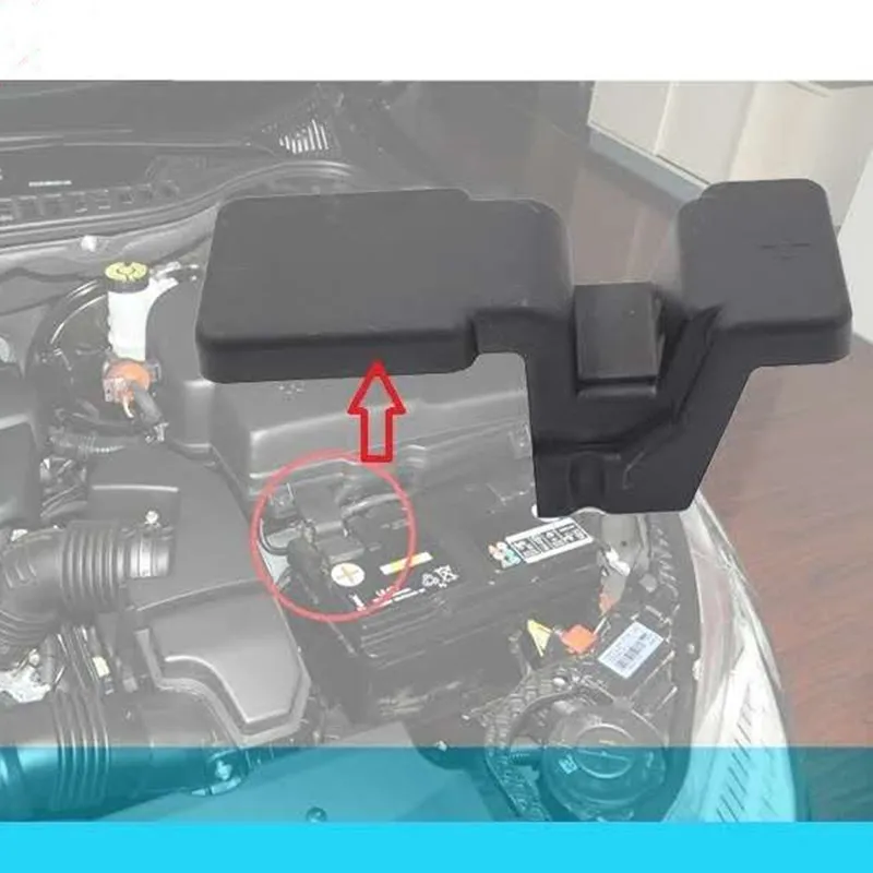 9676099280 9815031980 5642YK For Peugeot 508 for Citroen C5 Battery positive negative electrode terminal protection cover AMEXIA