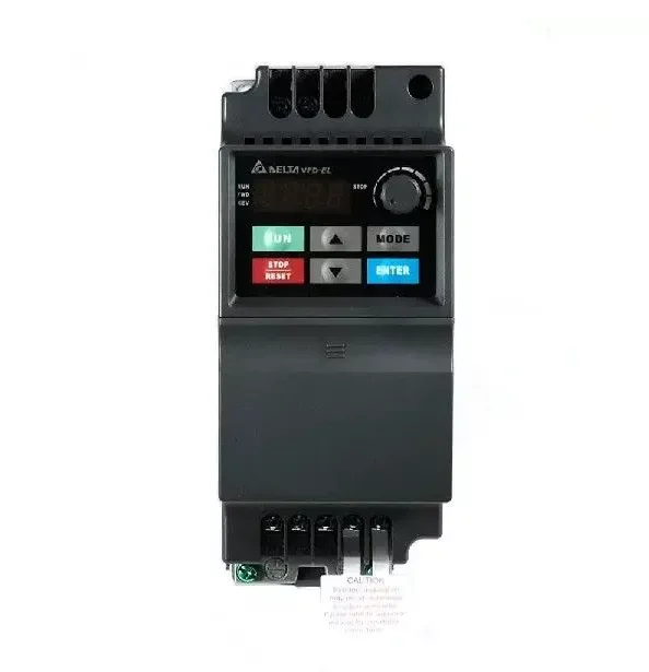 Delta VFD-EL VFD022EL21A 200-240V 1-Phase Variable Frequency Drive Inverter 2.2kW 3HP Motor Speed Controller