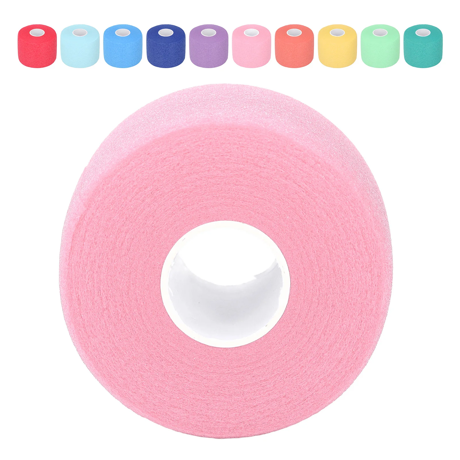 مضرب تنس شريط لحام دعم الفيلم 60 مللي متر عرض مضرب بدمنتون وسادة التفاف البولي يوريثين مخصص الراحة للتدريب الرياضي