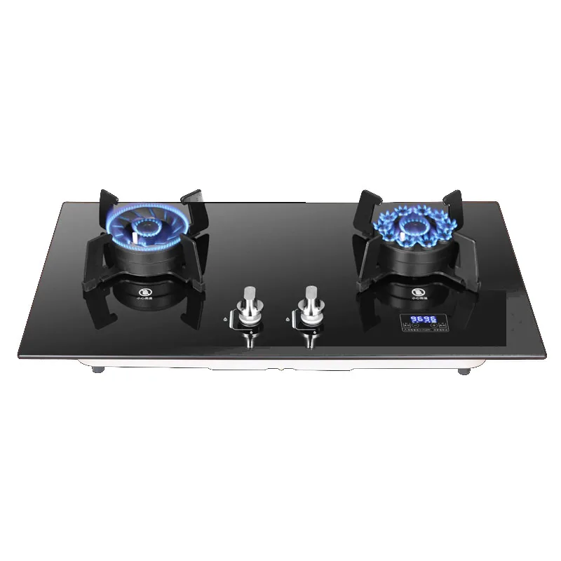 Double Gas Stove Reversible Burner Magic Dish Household Stove LPG