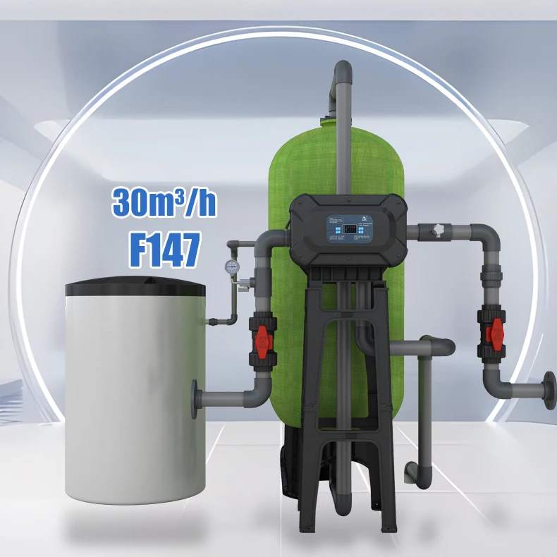 30t/h Multi-functional Smart Automatic Water Filter Softener Control Valve 1 Year for Industrial Water Treatment Systems 5