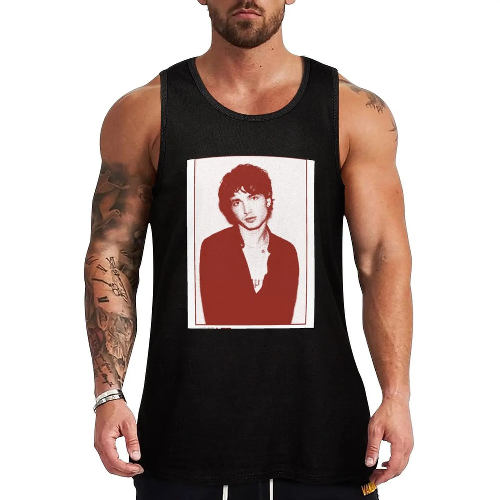 

Inhaler Band Dublin Elijah Hewson Poster Tank Top Premium Soft Tank Top Breathable Comfort Sleeveless