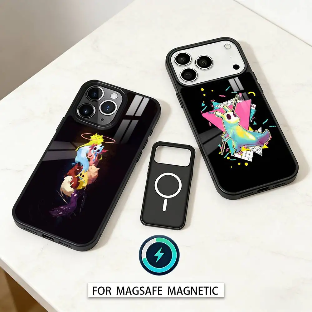 

R-Rain World K-Kanxy Game Phone Case For iPhone17,16,15,14,13,12,Pro,Max,Magnetic For Magsafe Wireless Charging