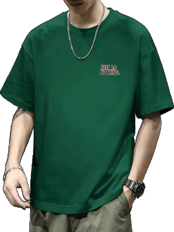 

Свободная круглая мужская футболка с принтом Ne, удобный дышащий повседневный топ ort Sve Youth Faion в Китае