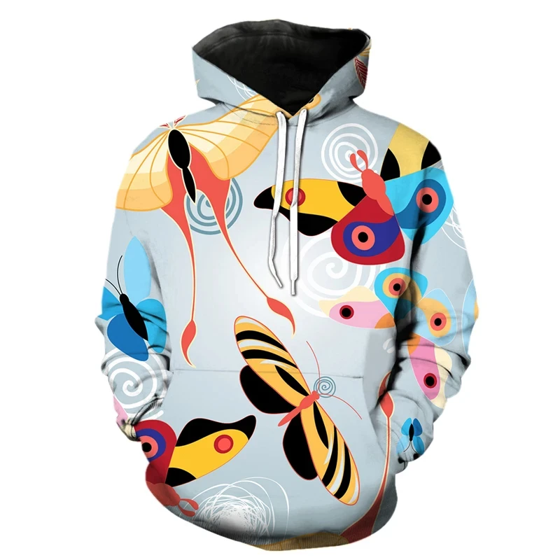 

Newest Exquisite Butterfly 3D Print Hoodie Sweatshirts Men Women Fashion Casual Cool Pullover Harajuku Oversized Hoodies Tops