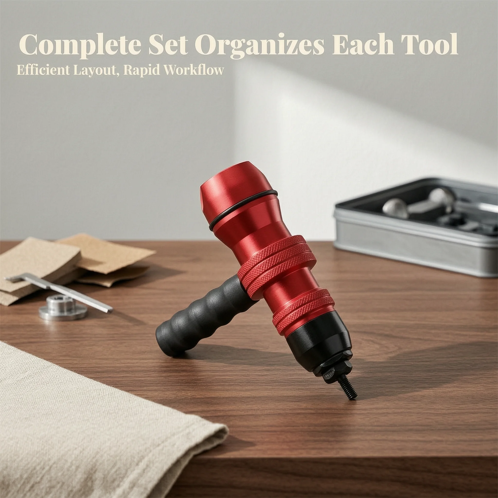 threaded-end-electric-rivet-conversion-kit-molded-compartments-rivet-adapter-kit-portable