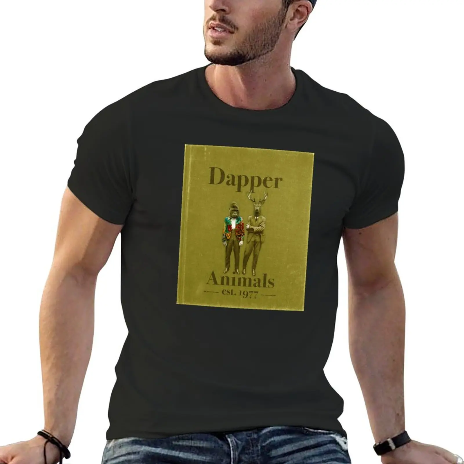 Dapper Animals T-Shirt anime t shirts street wear graphic t shirts shirts graphic Men's t-shirts