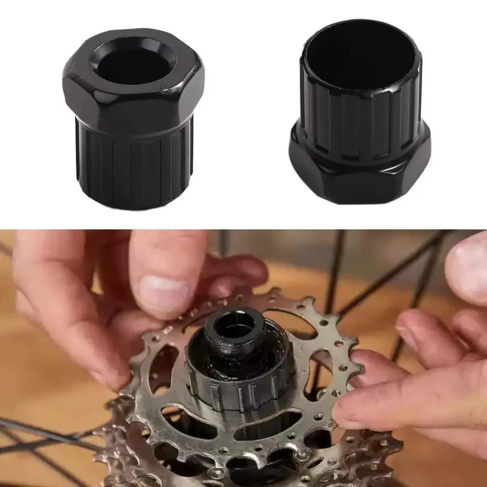 Steel Extractor Bicycle Cassette Removal Tool Crank Wheel Freewheel Socket Cassette Removal Tool Cog Remover Bike Rear Cassette