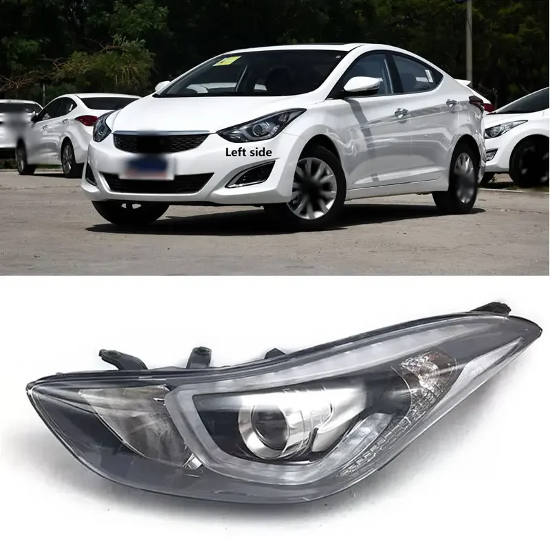 Car Styling Head Lamp for Hyundai Langdong 2016 2017 2018 LED Headlight LED DRL Projector Lens Dynamic Car Light Assembly