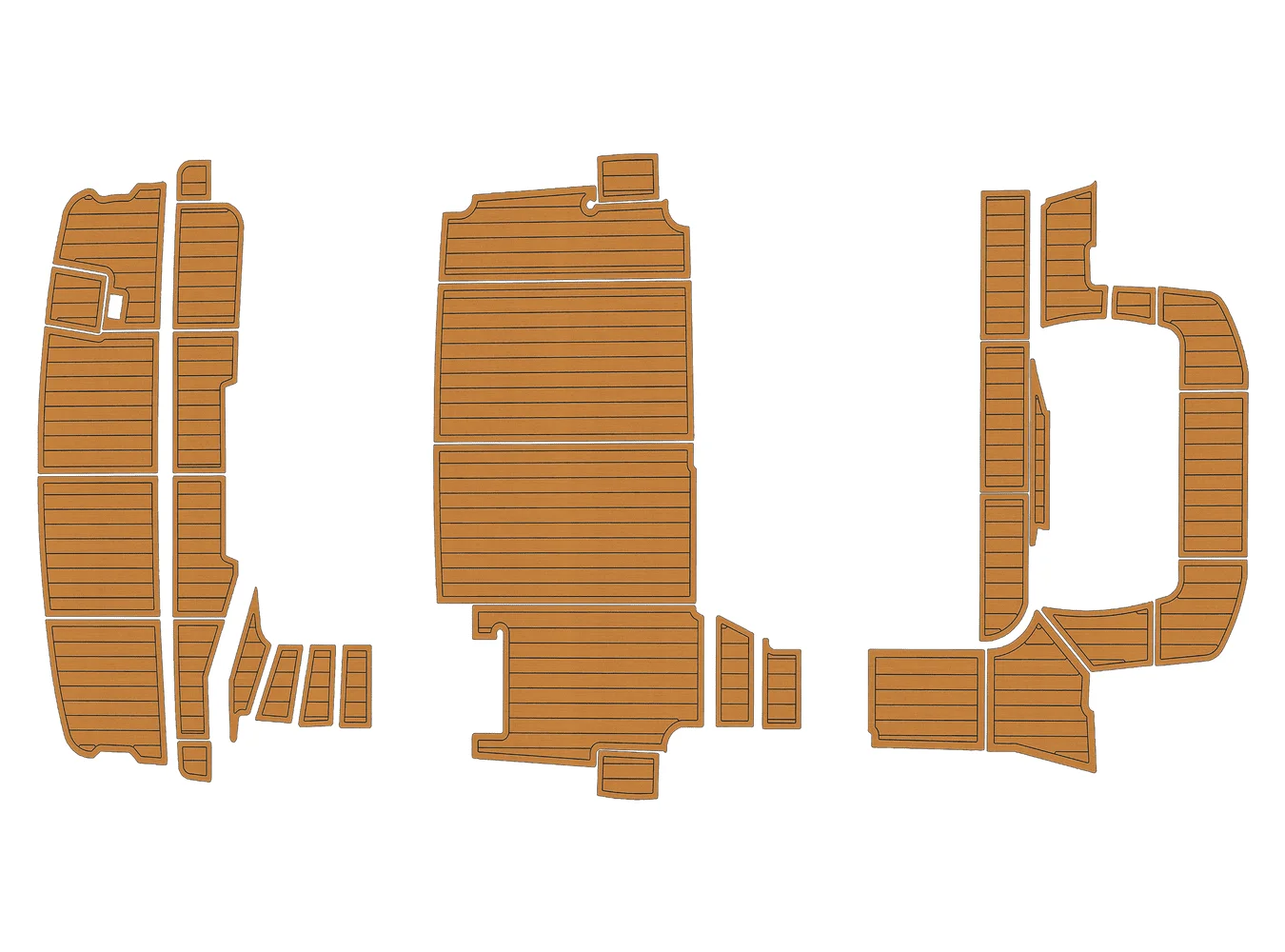

1998-2002 Silverton 392 седан 1/4 дюйма, 6 мм, пена EVA, нескользящий морской коврик из тикового дерева из ПВХ, оздоровительный ковер Aqua, морской пол