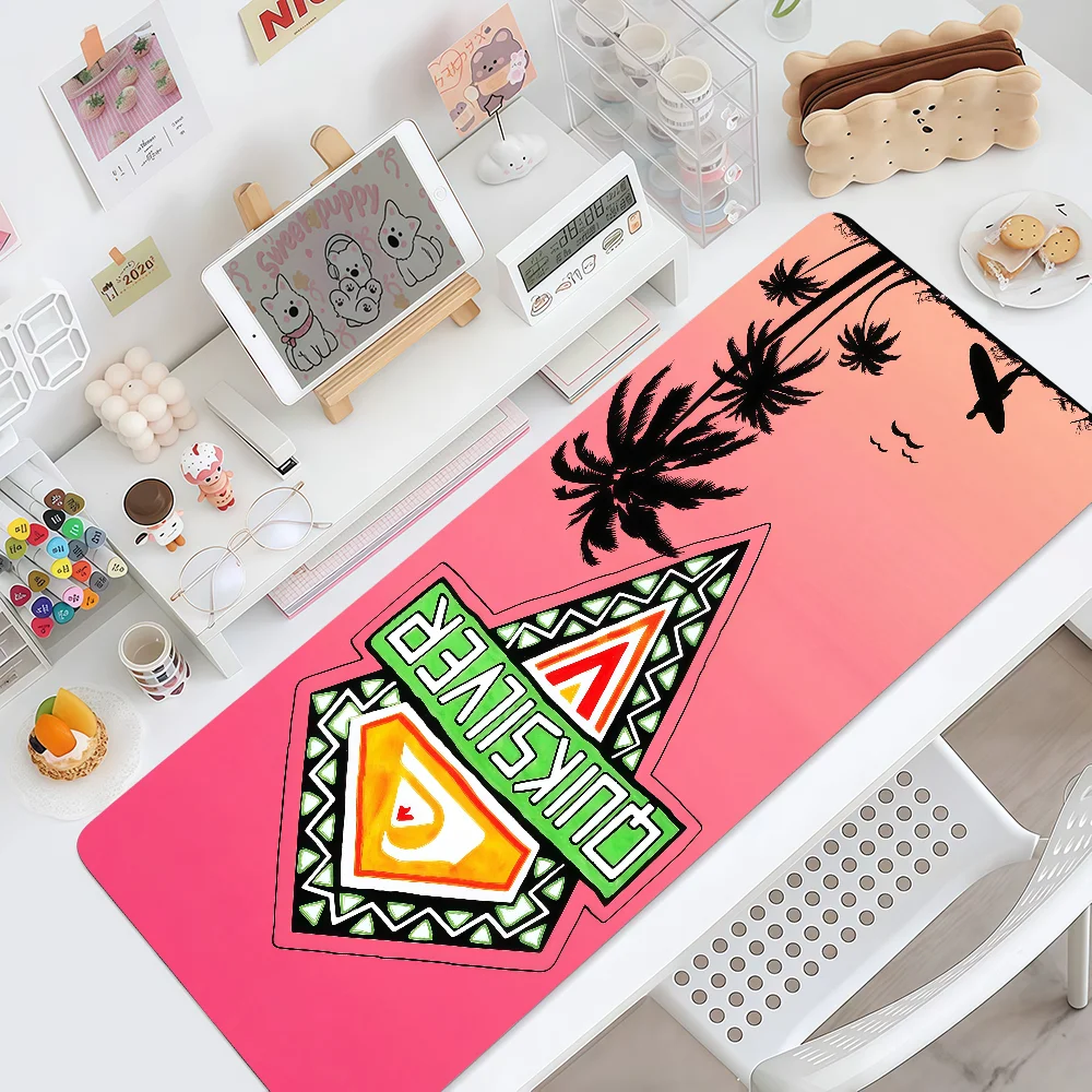 Mouse Pad MousePad Non-slip Logo Lockedge Office Fashion Student Gaming Thickened Large Q-Quiksilver Writing Pad Cushion