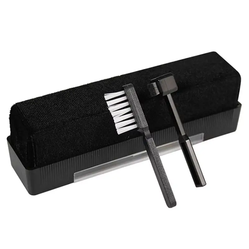 T23C For LP Phonograph Turntables Cleaning Kit Vinyl Record Anti Static Brush Dust-Remover Cleaning Kits