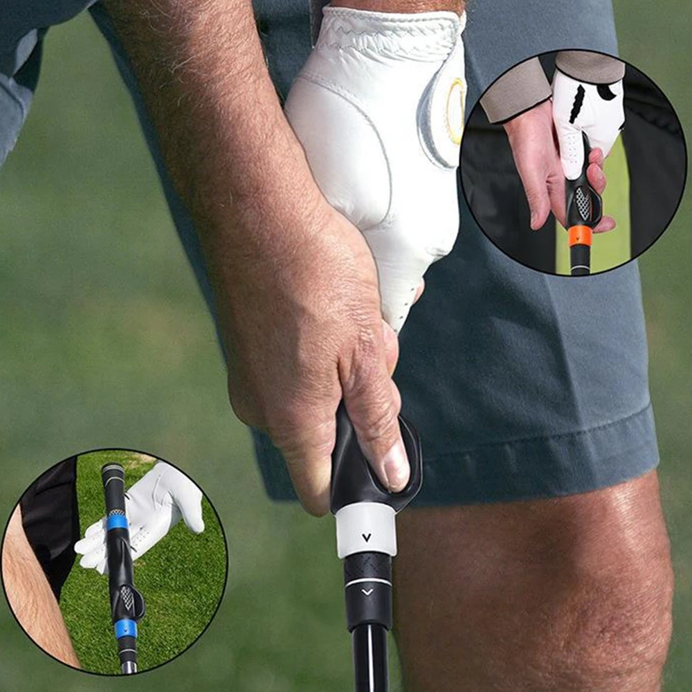 연습 가이드 골프 스윙 트레이너 초보자 그립 정렬 골프 클럽, 제스처 교정, 손목 훈련 보조 도구, 골프 액세서리