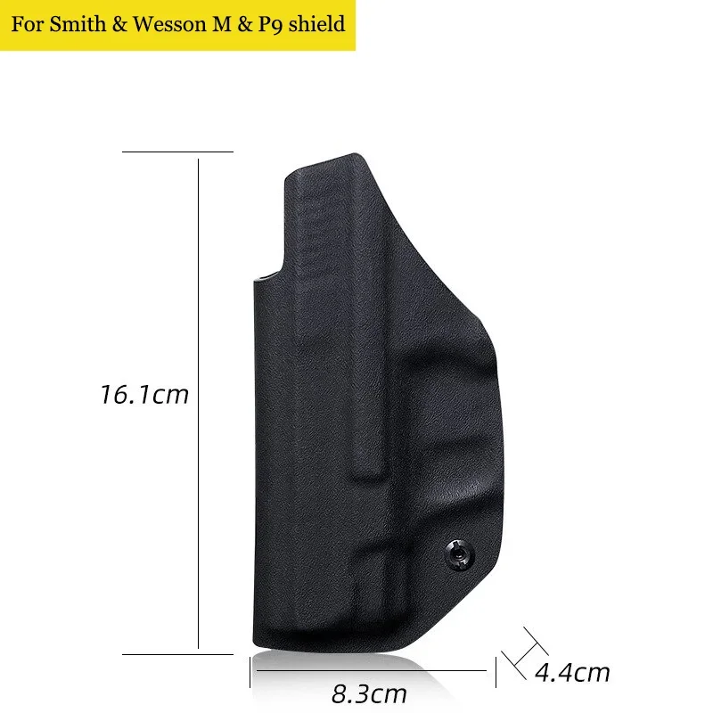 WEEWOLVES IWB kydex Holster Custom Fit: Smith&Wesson M&P9 shield M&P BODYGUARD 380 Inside the Waistband Concealed Carry