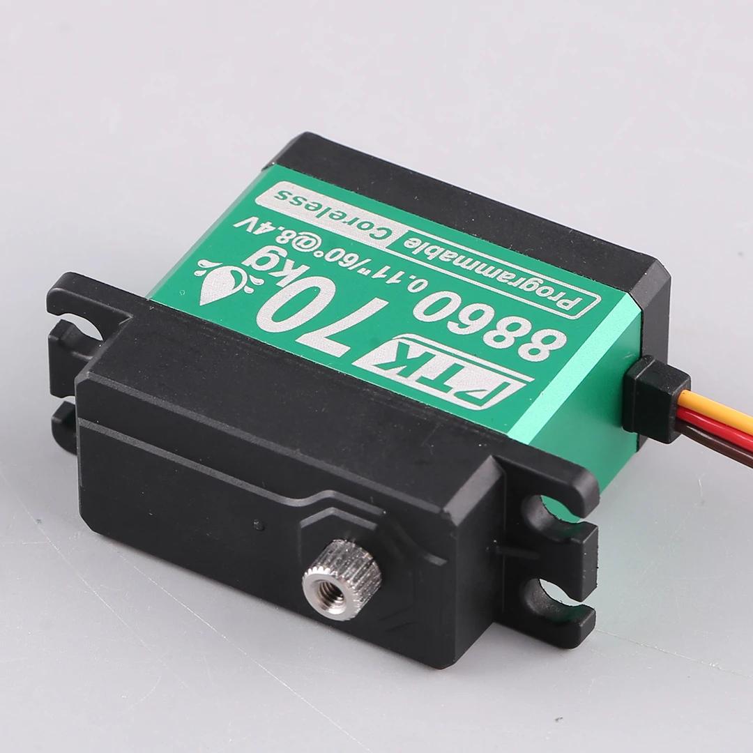PTK 8860 Servo Stainless Steel Gear 70KG High Torque Servo for RC Car Fixed Wing Aircraft Drone