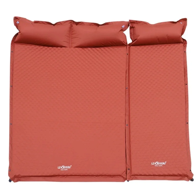 Imagem -06 - Automático Auto-inflável Colchão Confortável Mat Camping Almofada Colchão Aquecimento Bed Lunch Rest Turista 13persons 5cm Grosso