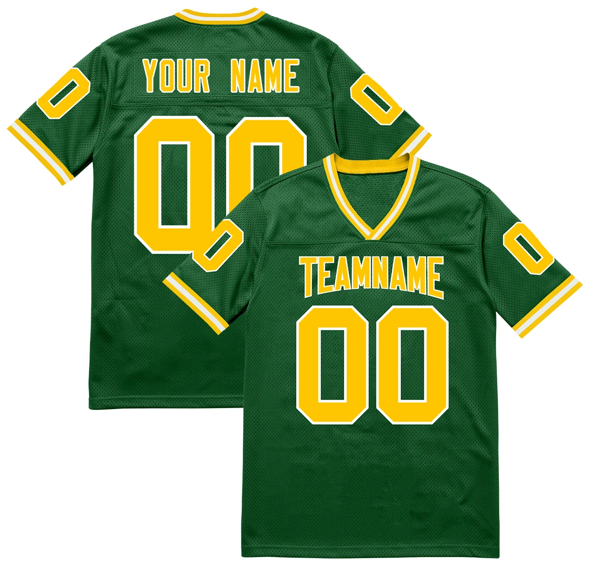 2025, op maat gemaakt T-shirt heren dames American Football 3D-geprint jersey teamnaam nummer voetbalshirt ademend rugbyshirt