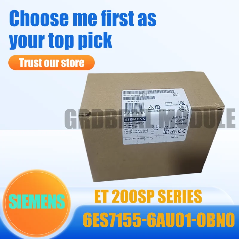 

New Original SIEMENS 6ES7155-6AU01-0BN0 6ES7 155-6AU01-0BN0 ET200SP" High-performance interface module