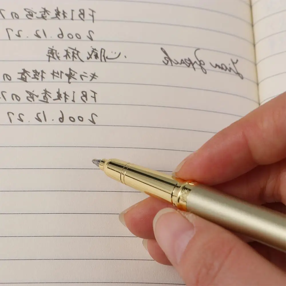 

Stationery Golden Rollerball Ballpoint Pen Luxury Metal Metal Business Signing Pen High Quality Golden Ballpoint Pen Children