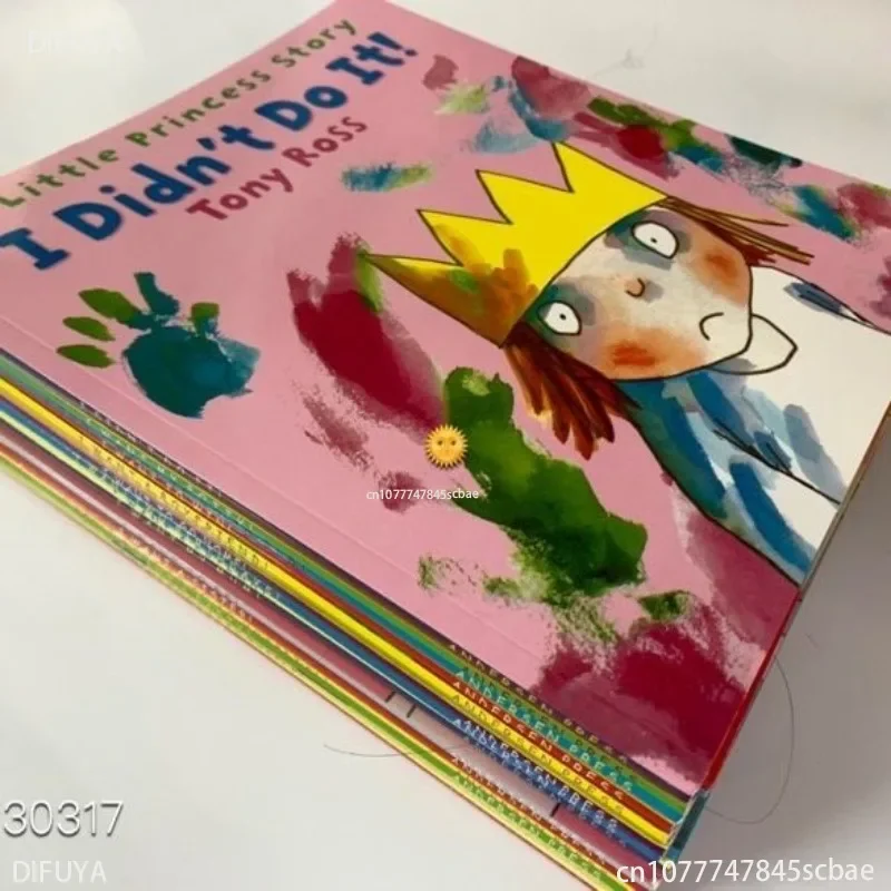 20 Volumes Large Little Princess Books for Kids Story Libros Educational Toys for Children Reading Livros