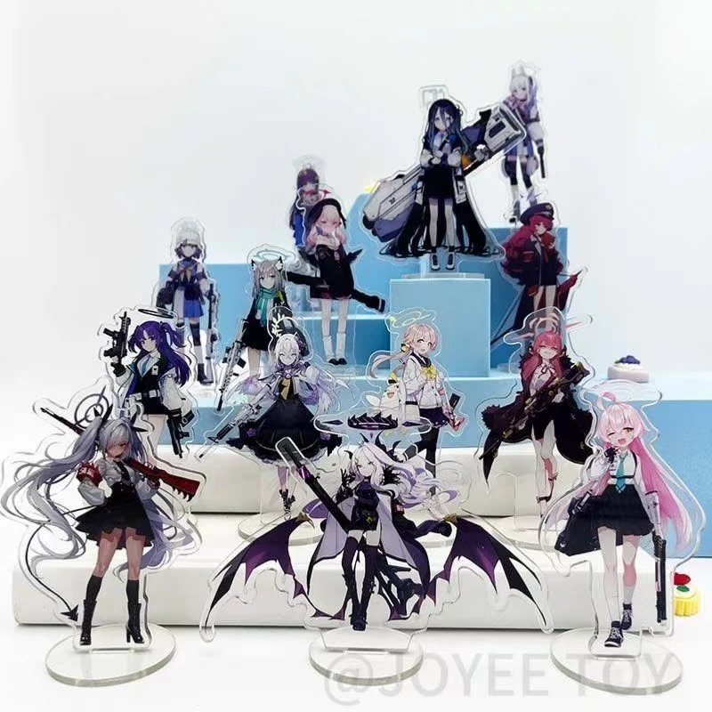 10 см синий архив периферийных устройств ACG подставка Shiroko милая акриловая подставка Sorasaki Hina мини-декоративные украшения Hayase Yuuka подставка игрушка