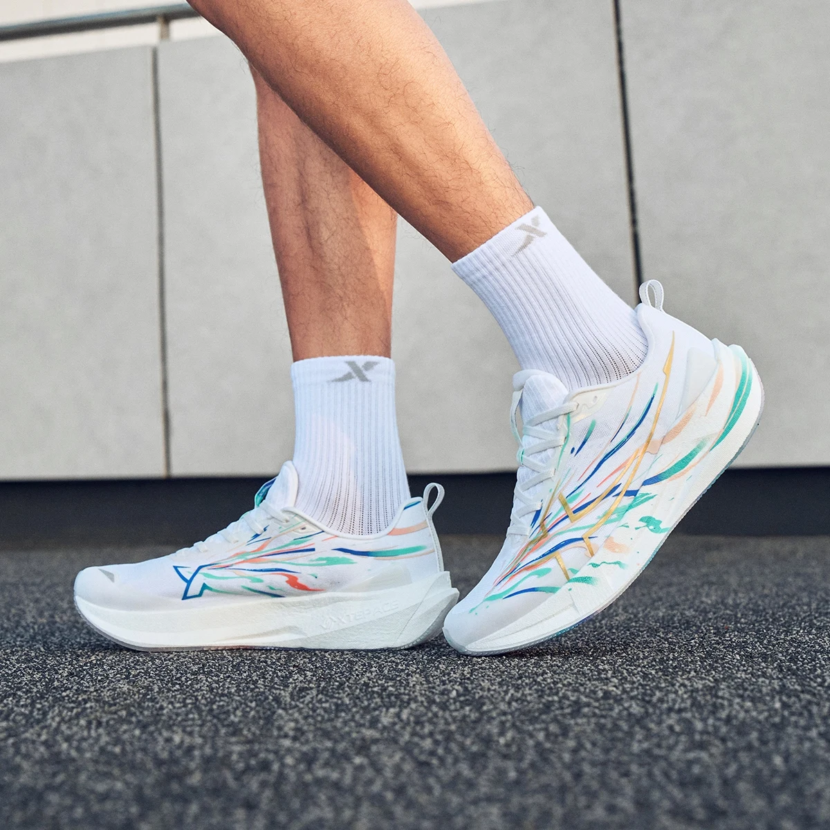 Xtep 2000km 5.0 Shoes Sneakers for Men Cushion Durable Professional Combat Universal Jogging Running Shoes 874119110023 image 5