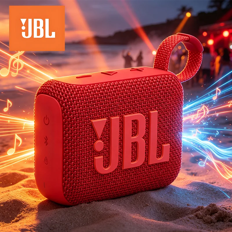 JBL GO4 Lightweight Portable Speaker For Outdoor Camping Daily Music