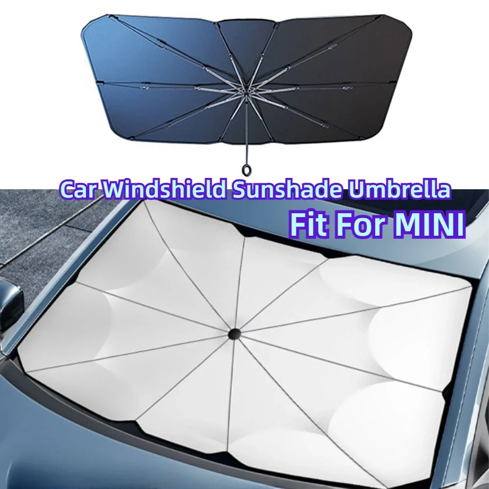 

Fit For MINI COOPER S ONE JCW R52 R50 R55 F54 F55 F56 F57 CLUBMAN COUNTRYMAN Car Front Windshield Sunshade Umbrella Foldable