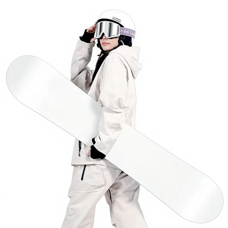 

Customizable Freestyle Two-Way All-Round Adult Snowboard Single Board Sled Skiing Equipment Flat Flower Carving Model