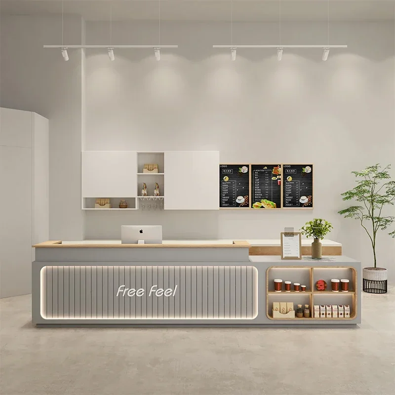 Restaurant Modern Information Reception Desk Luxury Mobile Advisory Cabinet Reception Desk Executive Mostrador Unique Furniture