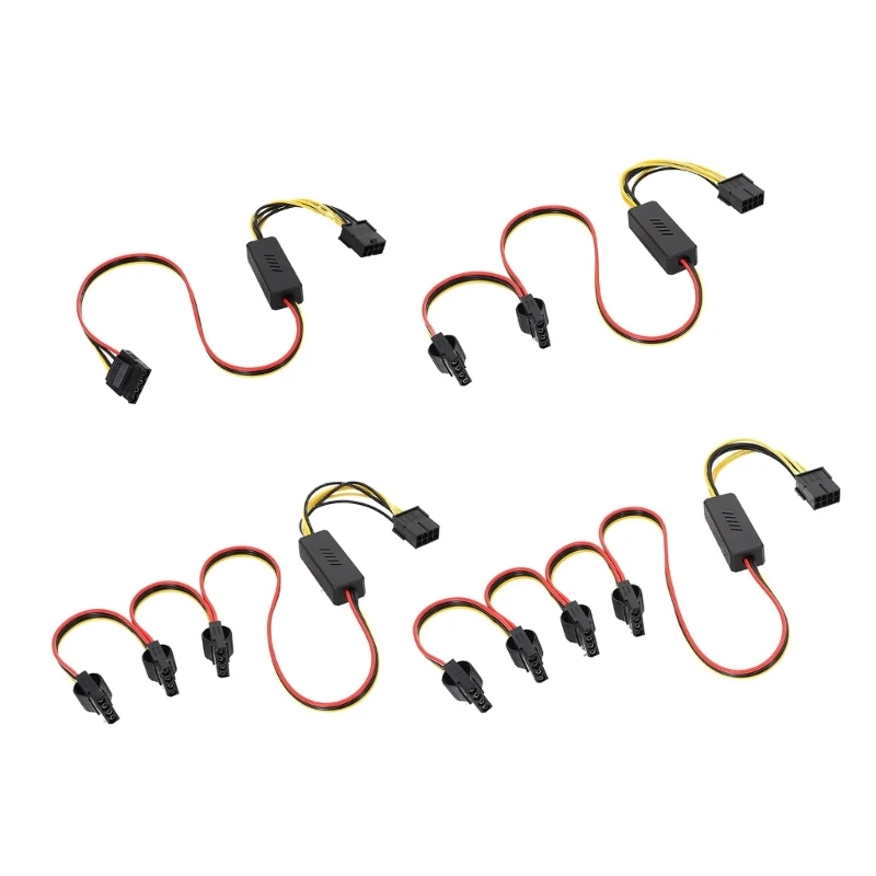 4PIN MOLEX до 8PIN Power Cable Адаптер Перевод