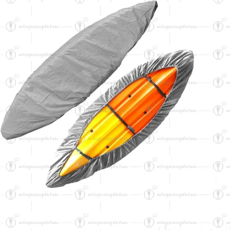 Outdoor Kayak Cover, Waterproof UV Dust Snow Proof Canoe Storage Cover for Kayak Protection