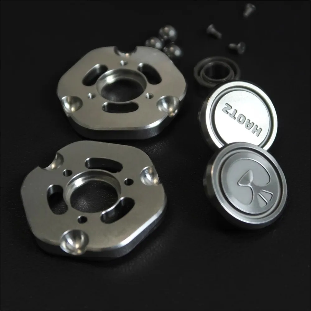 HAOTZ EDC Fidget Spinner Stainless Steel Stress Relief Toy Fidget Toys For Adults Gyro Anxiety Relief Gadgets