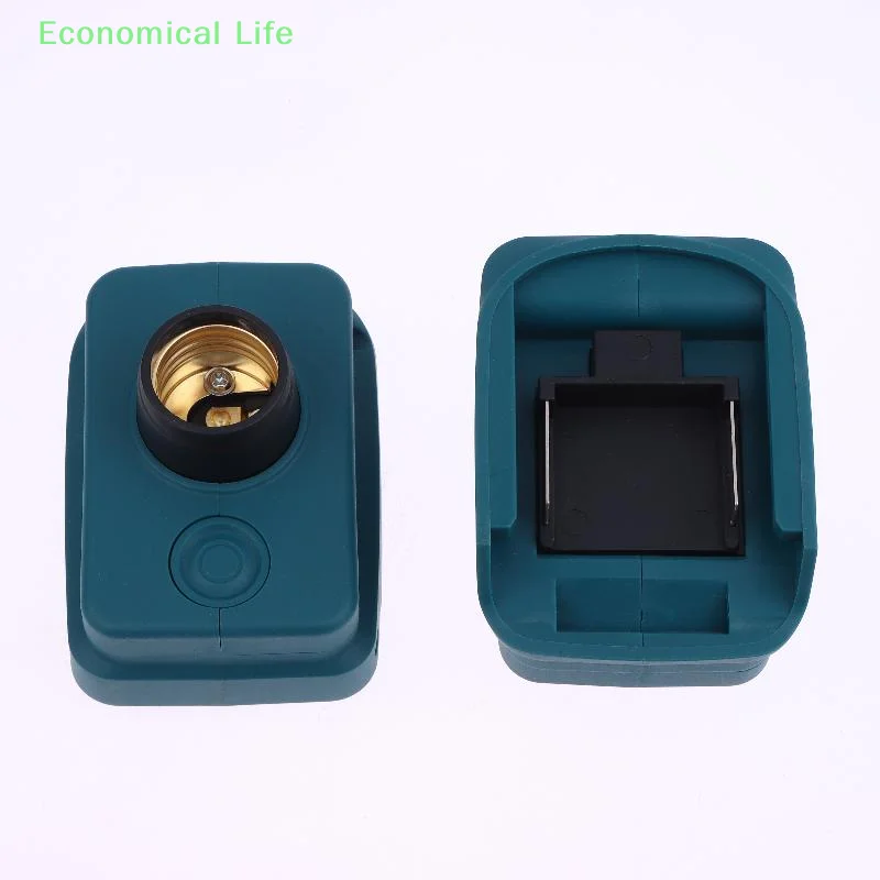 1개 작업등 베이스 소켓 LED 전구 베이스 플러그 리튬이온 배터리 18V LED 전구 저전압 램프 조명 야외용