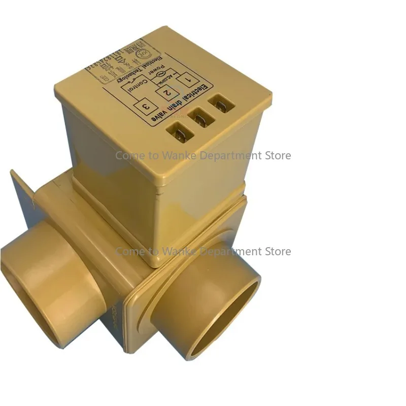 

3 Inches 90 Degrees 220v 3 Wire Automatic Drain Water Valve Drain Pump for Industrial Work Clothes Washing Machine