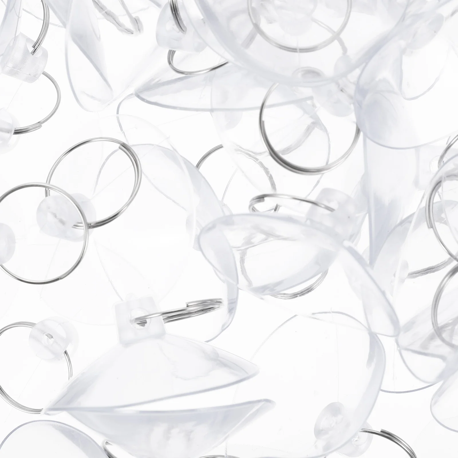 

50Pcs Replaceable Suction Cups for Pet Hammocks Nests Shelters Smooth Surface Fixer Nano Technology Adaptable Suction Cup