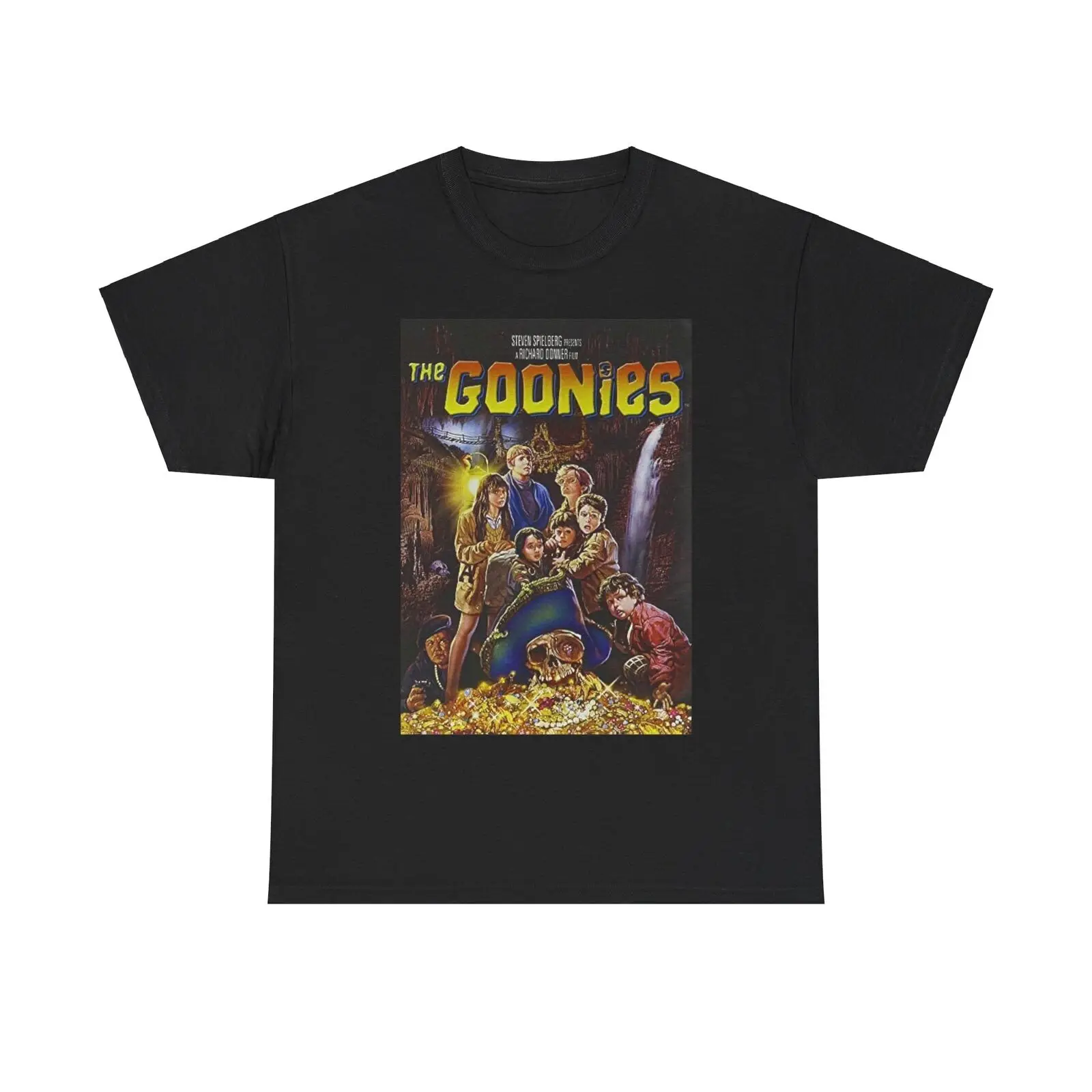 The goonies shirt movie comedy kids vintage 90s Unisex Heavy Cotton Tee