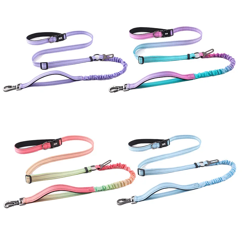 pet explosion-proof dog leashes, crossbody running leashes, free your hands, dog leashes and dog belts