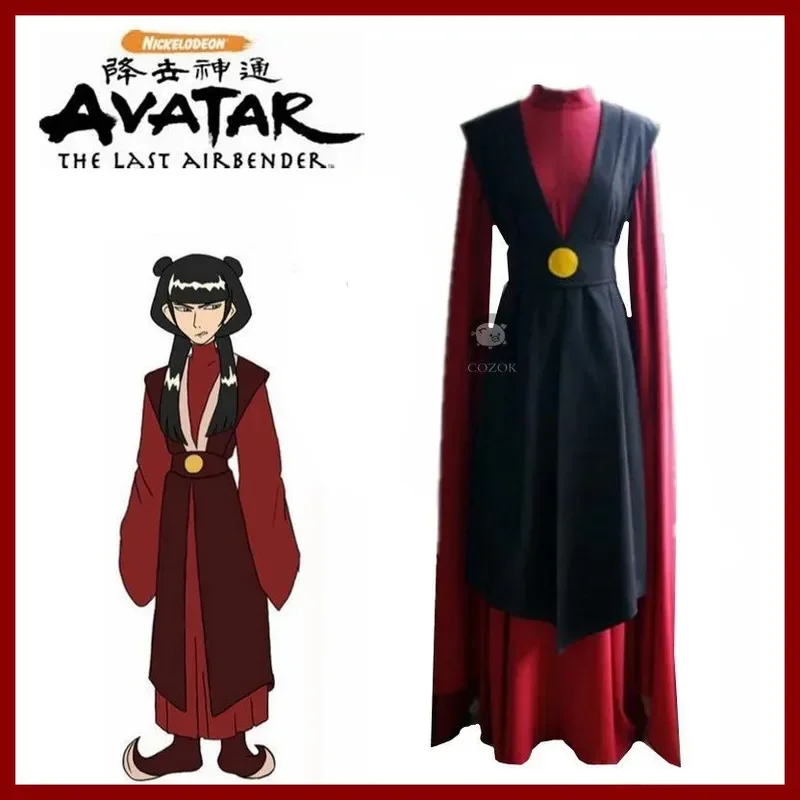 Anime Avatar The Last Airbender Mai Cosplay Kostüm Anime Maßgeschneiderte Uniform Jede Größe M17