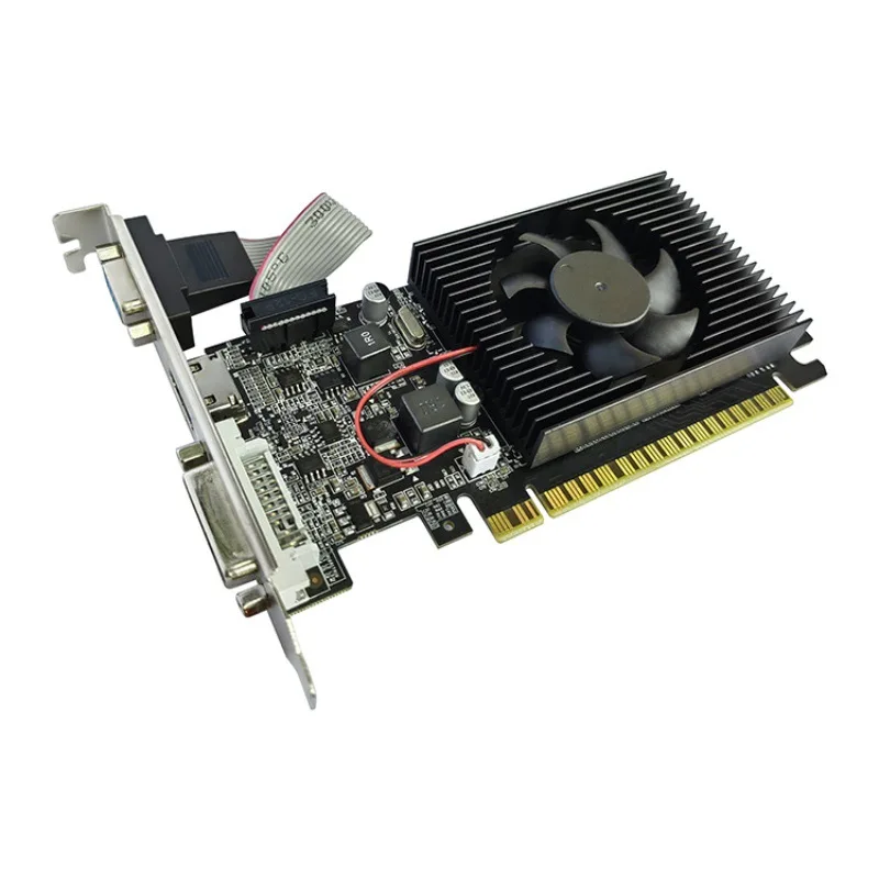 Gaming graphics card, GTX730 4G D3, small chassis all-in-one machine, supports 10th and 11th generations, multi-opening