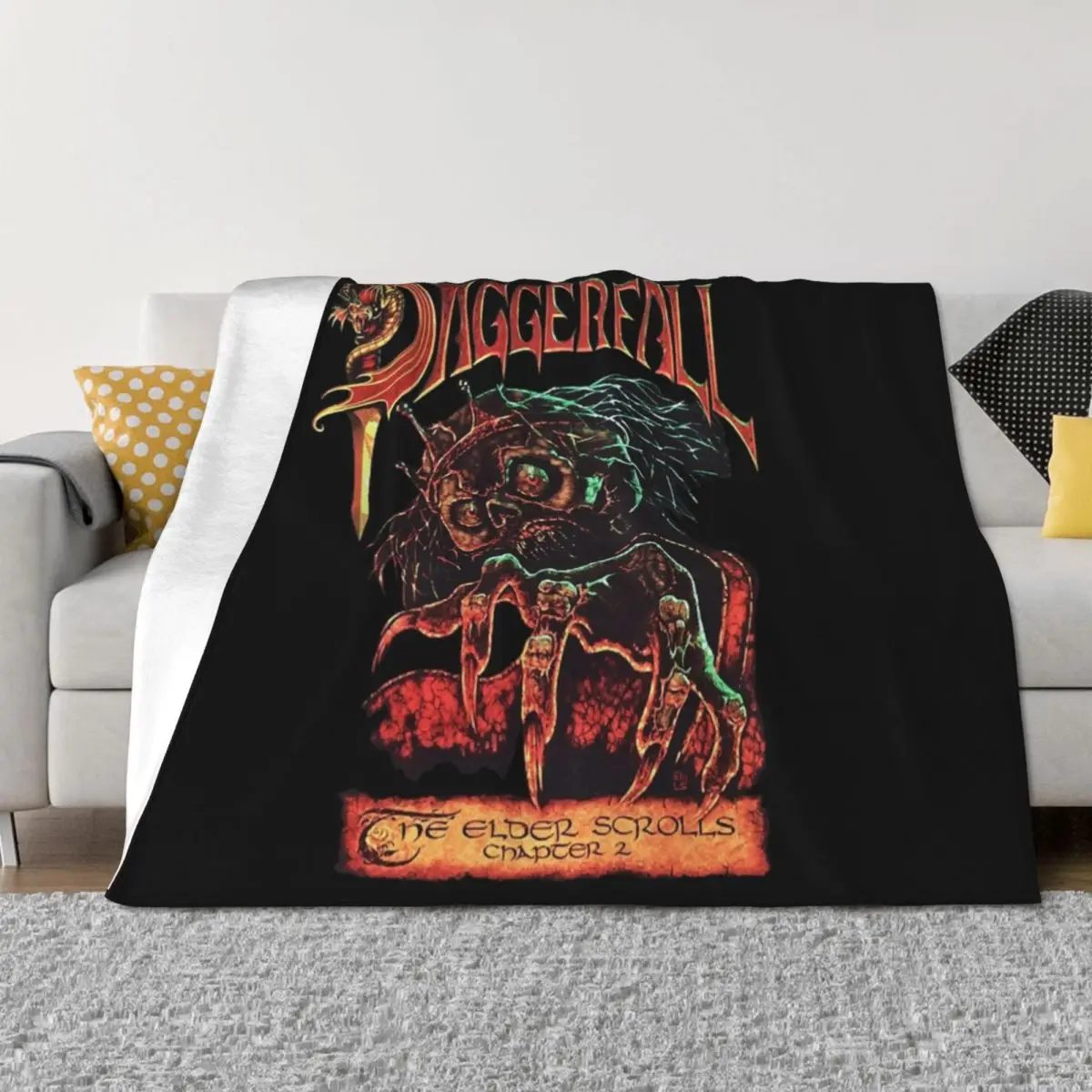 

Daggerfall Throw Blanket Kid'S Beautifuls Picnic Blankets
