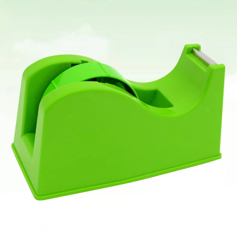 Desktop Tape Dispenser Weighted Base Stable Non Slip Mat Fast Tape Cutter Sealing Parcel Holder Adhesive Paper Cutting Machine