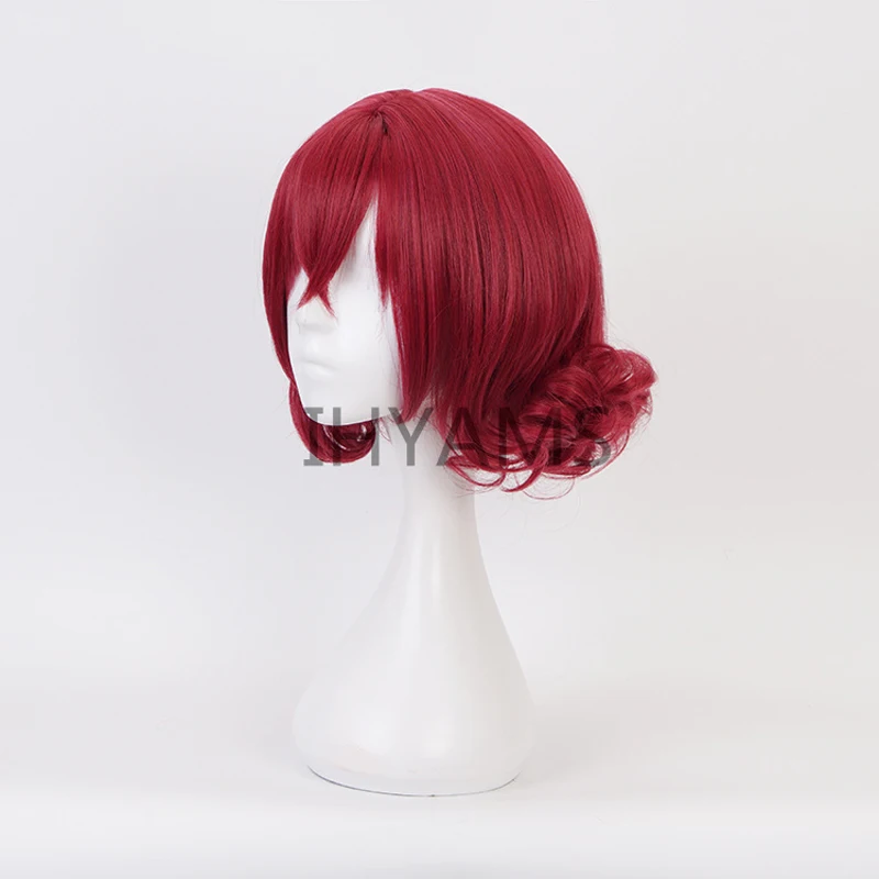 Game Anime Akatsuki no Yona Wig Yona of the Dawn Yona Styled Curly Cosplay Wig Halloween Role Play Party Wigs + Wig Cap