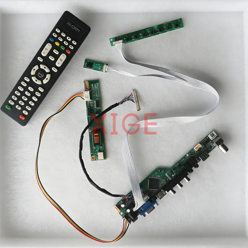 

Для LTN170P1 LP171WE3 LP171W02 LP171WE2 комплект платы привода матричного контроллера HDMI + VGA + AV + USB 1-CCFL LVDS 30-контактный 1680*1050 1680x1050