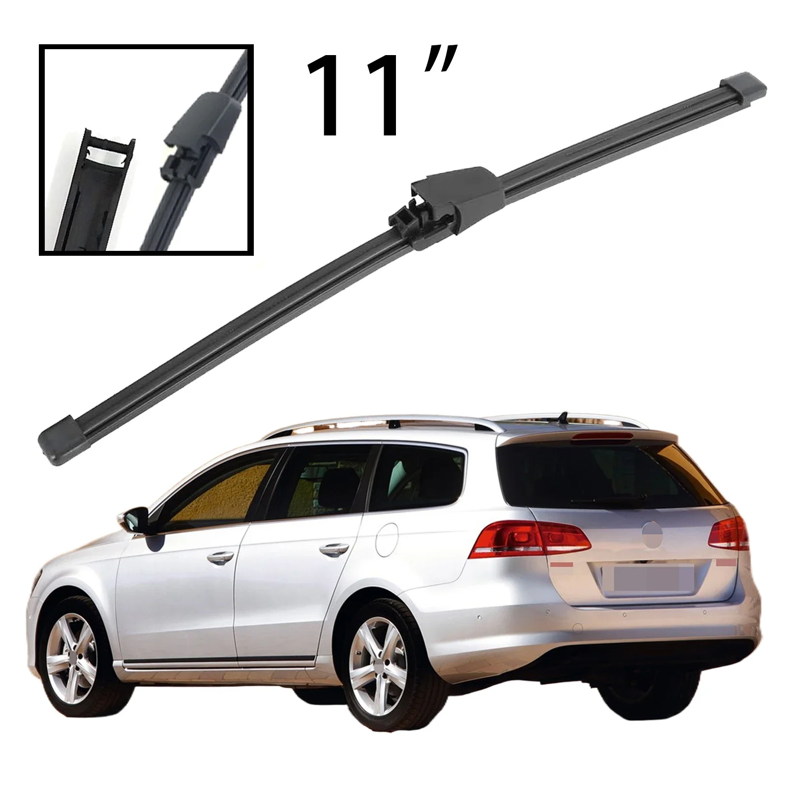 

11" Rear Windshield Windscreen Washer Wiper Blade For VW Passat B7 Variant Alltrack Estate 2011-2015 Car Accessories Accsesories