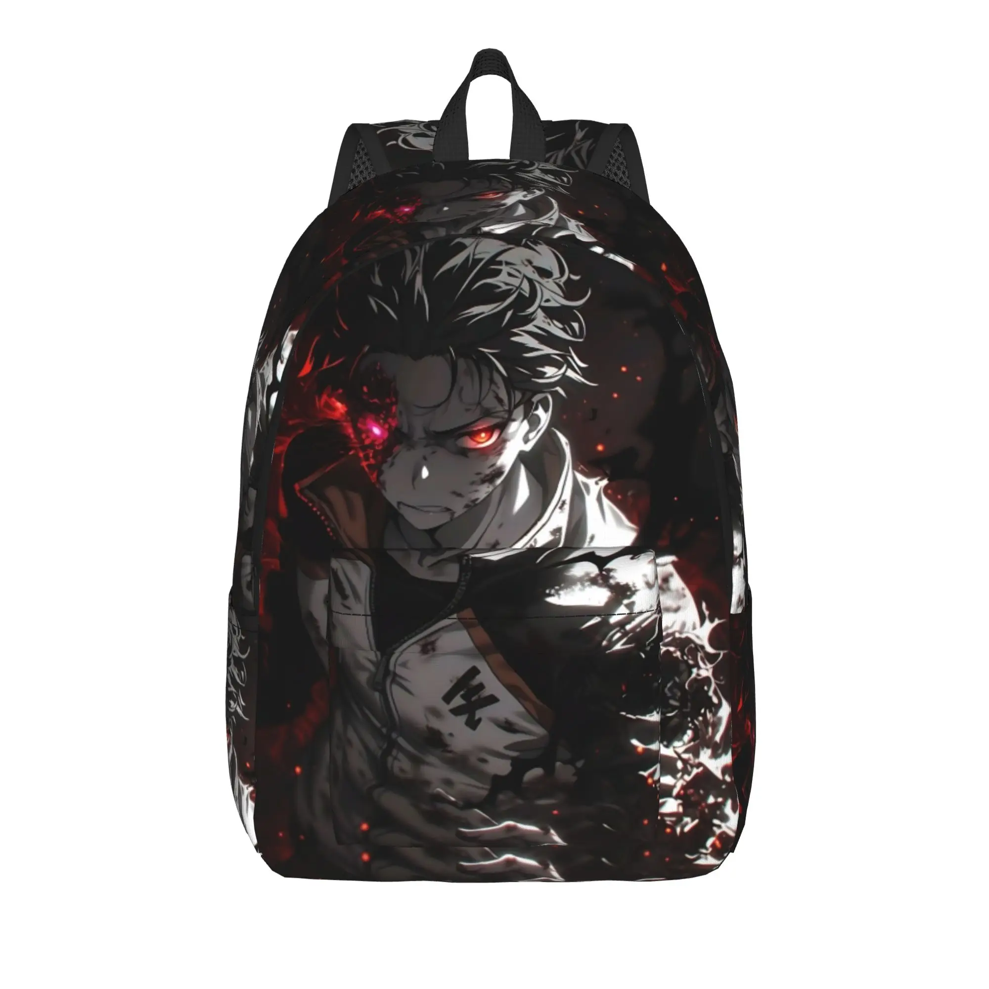 Fashion Re ZERO Anime Backpack  Mochilas Dual-Use Travel Sturdy Shoulder Rucksack