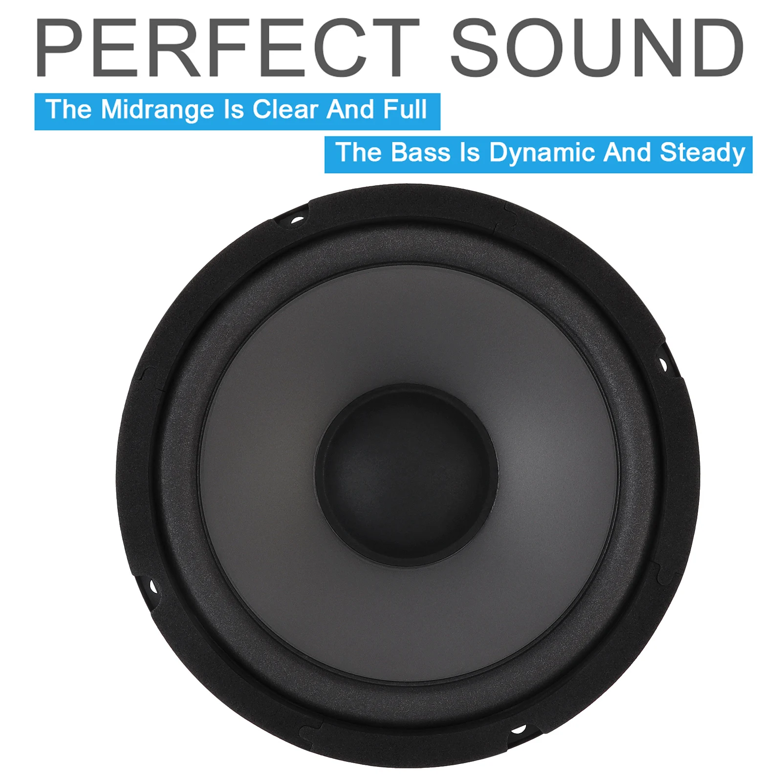 1 Piece 6.5 Inch 600W 2-Way Universal Car HiFi Coaxial Speaker Full Range Frequency Speakers