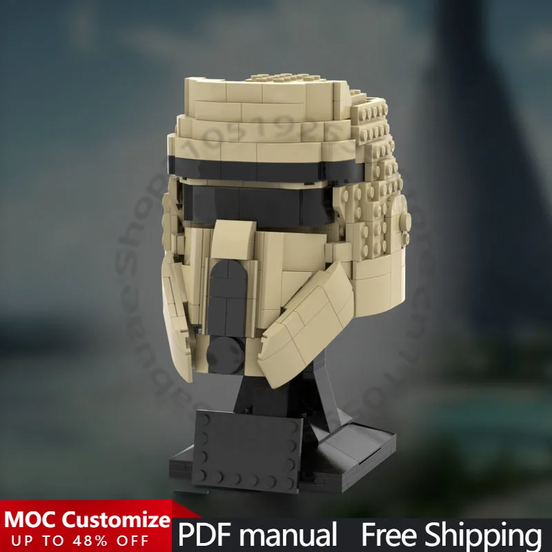 

540 PCS Popular Game Character Series Shoretrooper MOC Customize Modular Building Block Creative Design DIY Holiday Toy Gifts