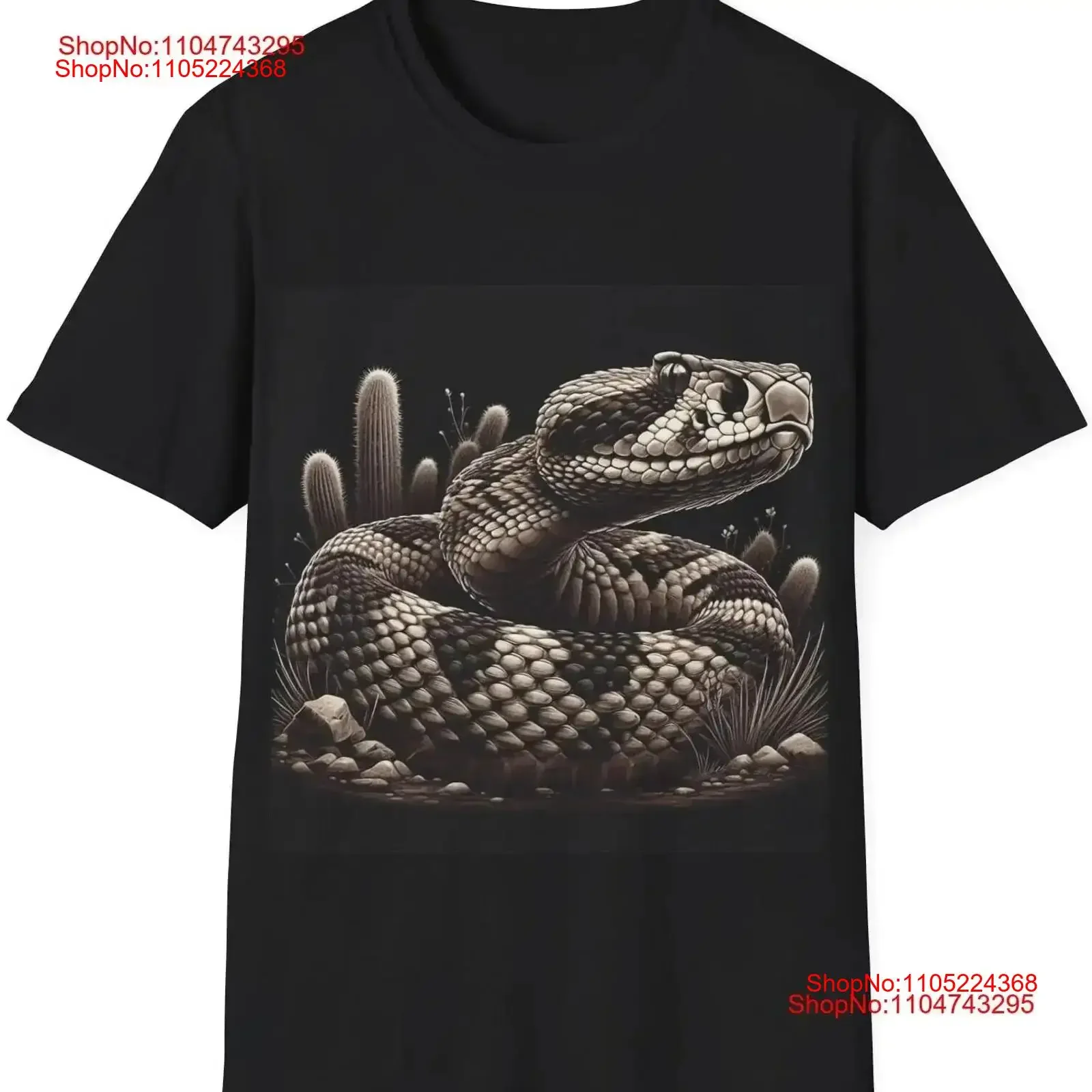 Rattlesnake T Shirt Rattler Unique Snake vintage Washed Stylish Top For Everyday Wear homme fashion Casual Soft vintage Washed