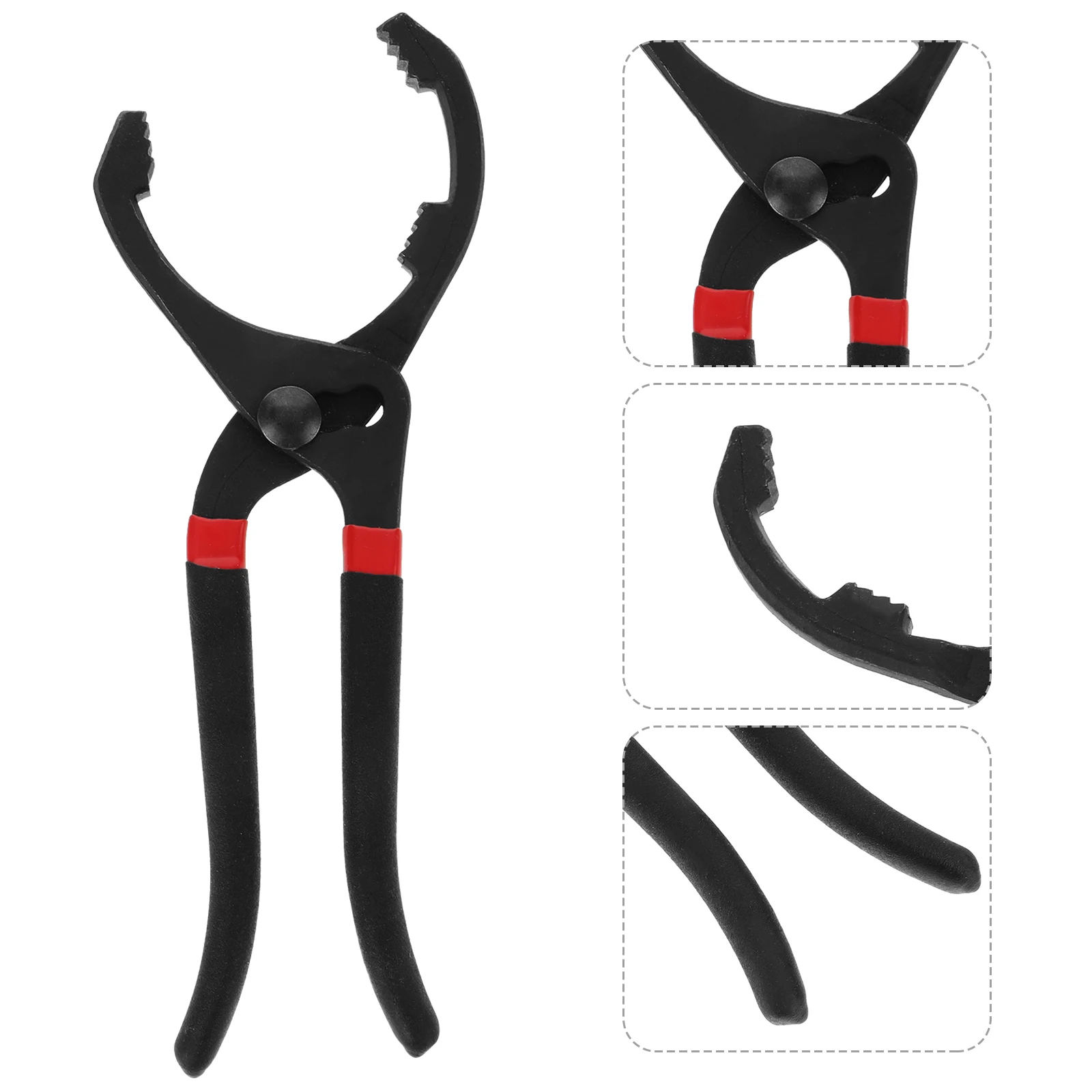 

10 Inch Clamp Style Remover Tool Automotive Repair Change Durable Pliers Universal Fuel Wrench Oil Filter Claw Oil Change Tools
